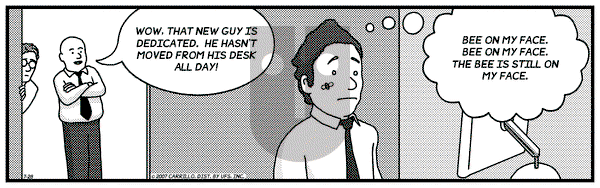 F Minus on Saturday July 28, 2007 Comic Strip