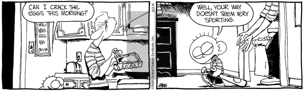 The Buckets on Wednesday November 15, 2006 Comic Strip