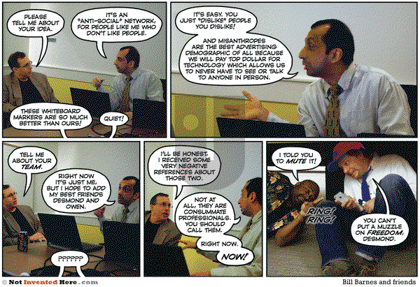 Not Invented Here on Wednesday September 8, 2021 Comic Strip