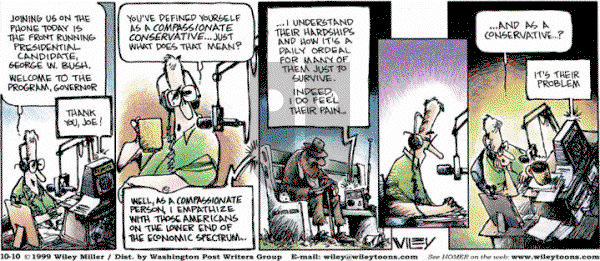 Non Sequitur on Sunday October 10, 1999 Comic Strip
