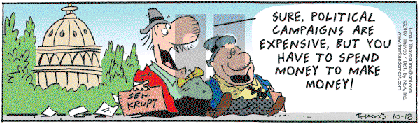 Frank and Ernest - Thursday October 18, 2007 Comic Strip
