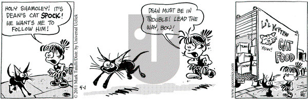 Heart of the City on Friday April 1, 2011 Comic Strip