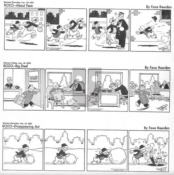 Bozo on Friday June 13, 2025 Comic Strip