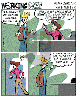 Working Daze on Friday February 24, 2006 Comic Strip