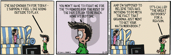 Grand Avenue on Tuesday August 13, 2013 Comic Strip