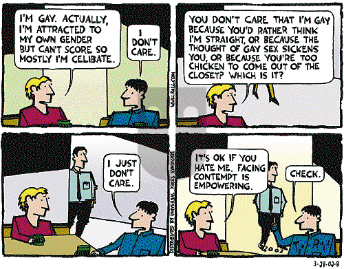 Ted Rall on Thursday March 28, 2002 Comic Strip