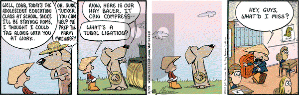 DeFlocked on Friday March 15, 2013 Comic Strip
