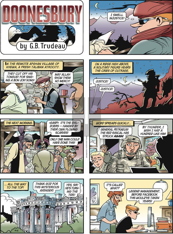 Doonesbury on Sunday September 12, 2010 Comic Strip