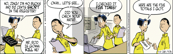 Baldo on Wednesday April 6, 2016 Comic Strip