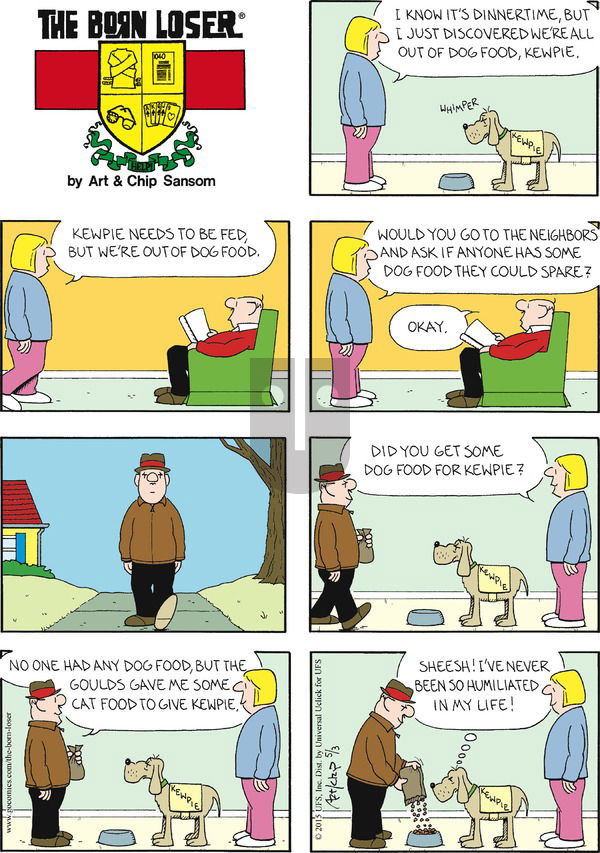 The Born Loser on Sunday May 3, 2015 Comic Strip