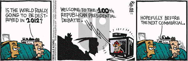 La Cucaracha on Friday January 6, 2012 Comic Strip