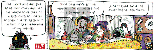 Breaking Cat News on Saturday February 8, 2020 Comic Strip