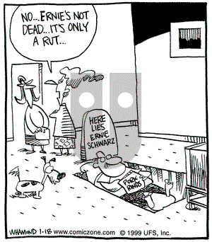 Reality Check on Monday January 18, 1999 Comic Strip