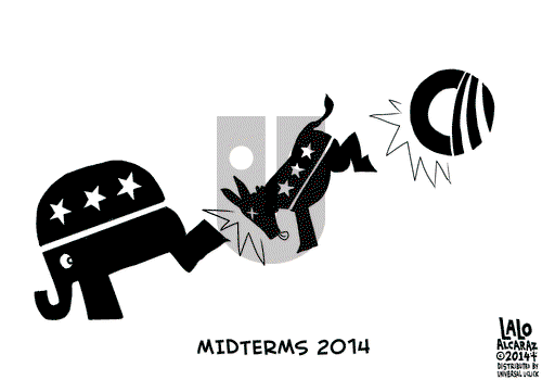 Lalo Alcaraz on Wednesday November 5, 2014 Comic Strip