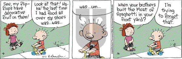 Cul de Sac on Thursday August 13, 2009 Comic Strip
