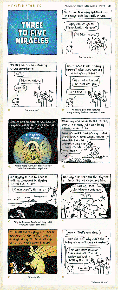 Mexikid Stories on Friday October 28, 2022 Comic Strip