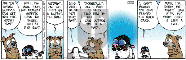 Get Fuzzy on Tuesday March 12, 2013 Comic Strip
