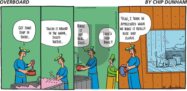 Overboard on Sunday March 4, 2007 Comic Strip