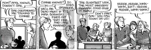 For Better or For Worse on Monday May 28, 2001 Comic Strip