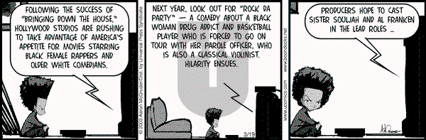 The Boondocks on Wednesday October 20, 2010 Comic Strip