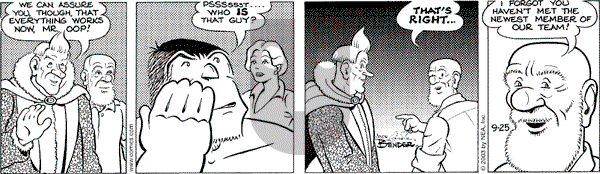 Alley Oop on Thursday September 25, 2003 Comic Strip