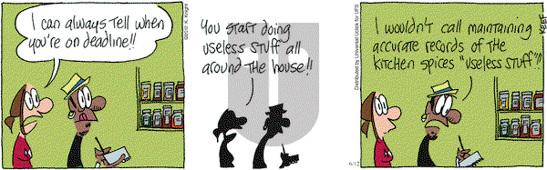 The Knight Life on Tuesday June 12, 2012 Comic Strip