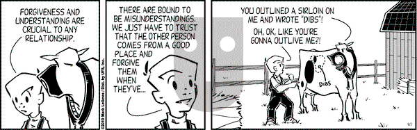 Cow and Boy Classics on Thursday December 4, 2025 Comic Strip