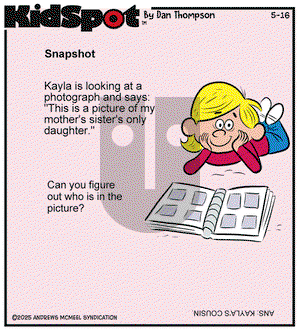 KidSpot on Friday May 16, 2025 Comic Strip