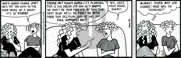 Clear Blue Water on Friday August 11, 2006 Comic Strip