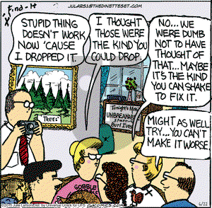 The Dinette Set on Thursday April 17, 2025 Comic Strip