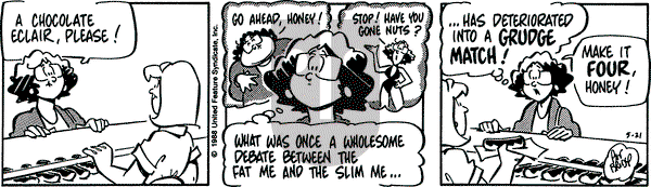 Rose is Rose on Saturday May 21, 1988 Comic Strip