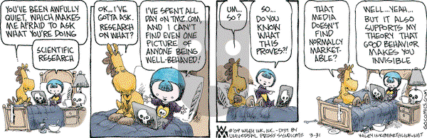 Non Sequitur on Tuesday March 31, 2009 Comic Strip