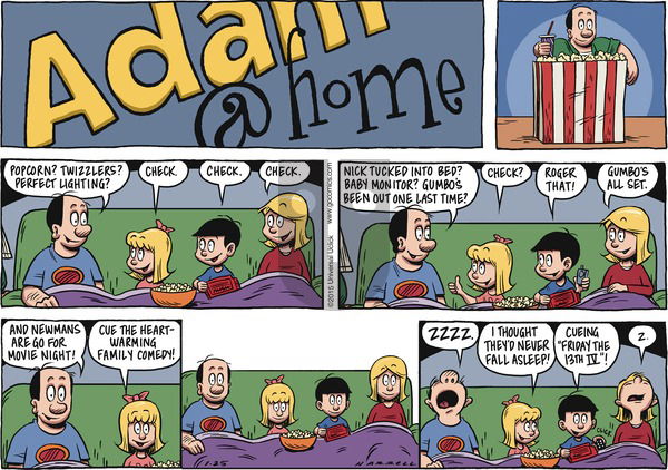 Adam@Home on Sunday January 25, 2015 Comic Strip