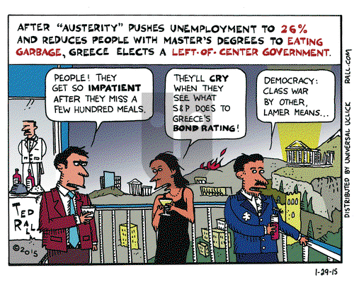 Ted Rall on Thursday January 29, 2015 Comic Strip