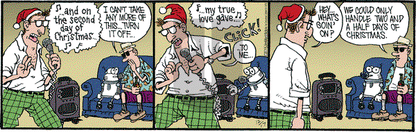 Monty on Thursday December 17, 2015 Comic Strip