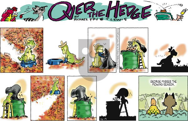Over the Hedge on Sunday December 7, 2025 Comic Strip