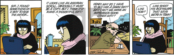Doonesbury on Wednesday May 7, 2003 Comic Strip