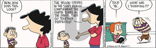 Baby Blues on Tuesday April 7, 2009 Comic Strip