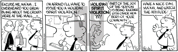 Drabble on Wednesday December 14, 2005 Comic Strip