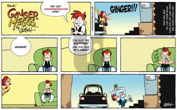 Ginger Meggs on Sunday May 25, 2025 Comic Strip