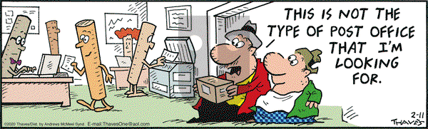 Frank and Ernest on Tuesday February 11, 2020 Comic Strip