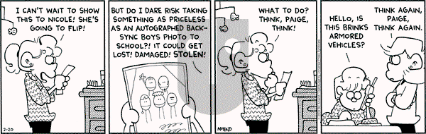 FoxTrot on Thursday February 20, 2003 Comic Strip