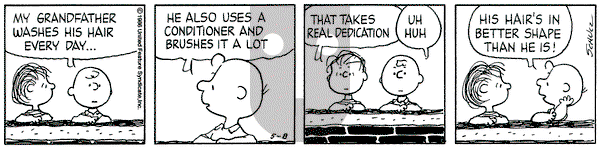 Peanuts on Thursday May 8, 1986 Comic Strip