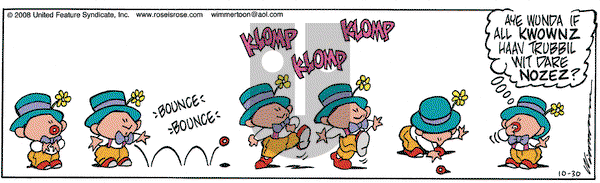 Rose is Rose on Thursday October 30, 2008 Comic Strip