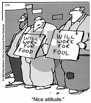 Cornered - Wednesday February 25, 1998 Comic Strip