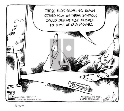 Tom Toles - Sunday March 29, 1998 Comic Strip