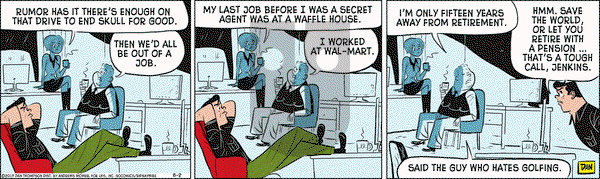 Rip Haywire on Wednesday August 2, 2017 Comic Strip