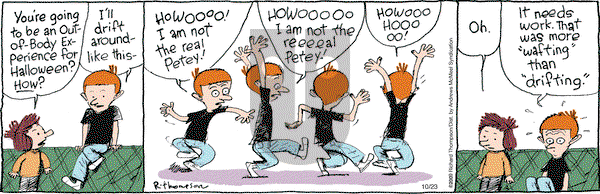 Cul de Sac on Wednesday October 23, 2019 Comic Strip