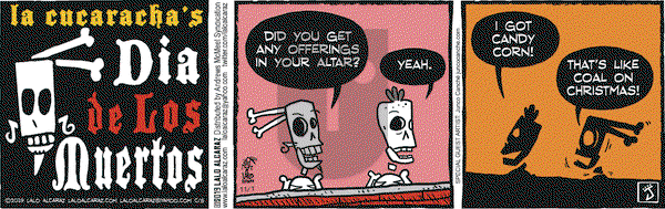 La Cucaracha on Friday November 1, 2019 Comic Strip