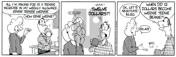 Luann on Thursday March 21, 1996 Comic Strip